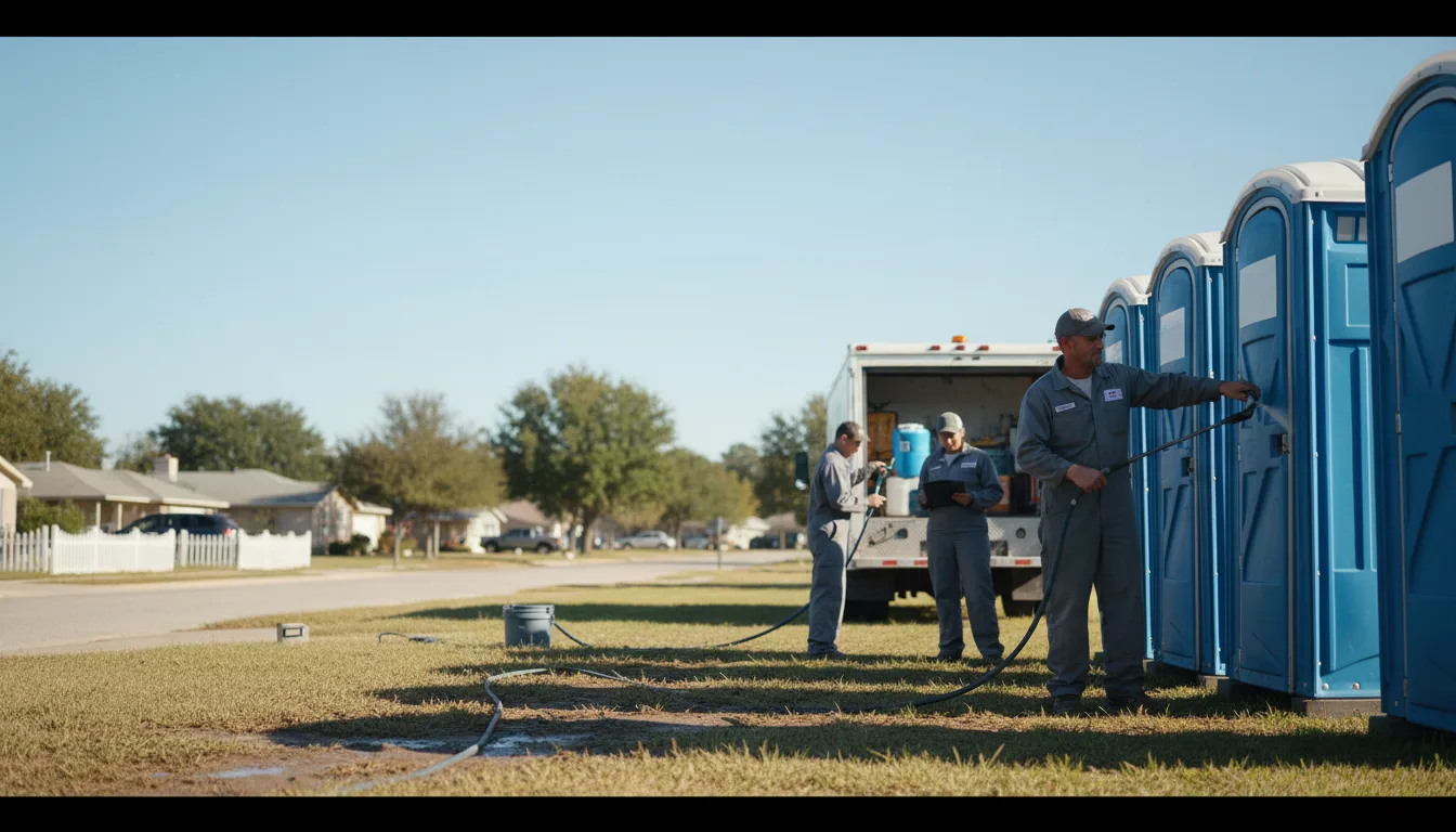 Long-Term Portable Toilet Rental in Edinburg, VA near me